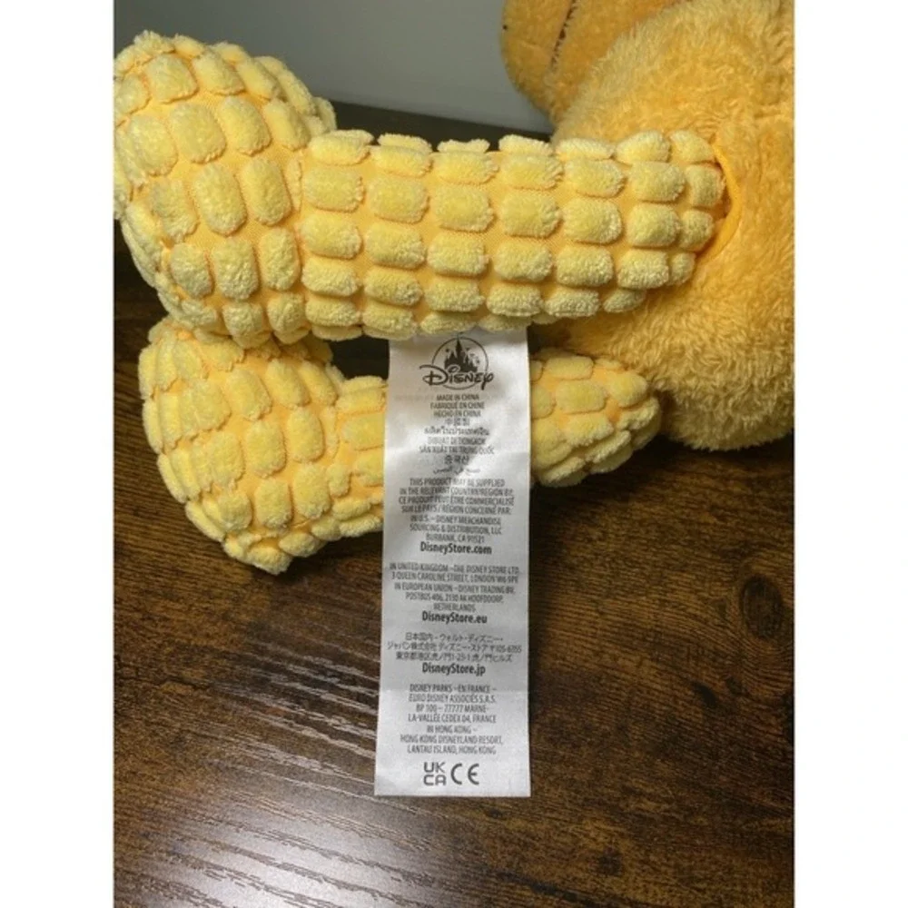 Disney Winnie the Pooh Blissful Buddies‎ Fidget Plush Toy Yellow/Red 16''